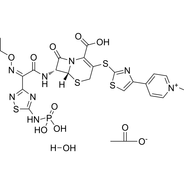 Ceftaroline fosamil hydrate 400827-55-6